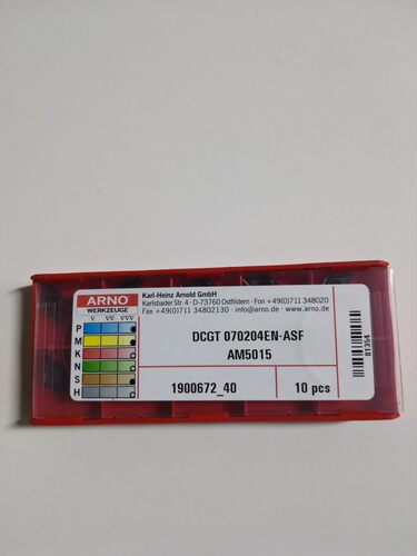 德国ARNO原装DCGT070204EN-ASF AM5015进口55度R0.4角精车刀片