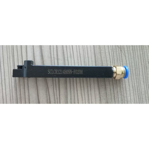 内冷给油型SCLCR1214H09N-F020H 走心机用80度刀片CC09前扫刀杆