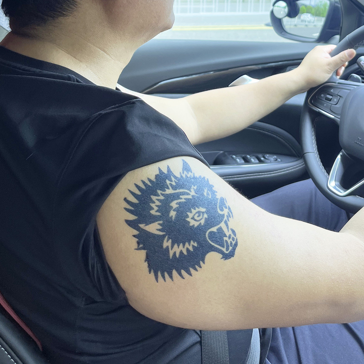 草本纹身贴花臂胸部男女防水持久身体彩妆