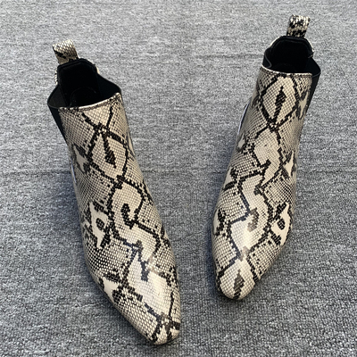 外贸原单秋冬时尚百搭切尔西靴