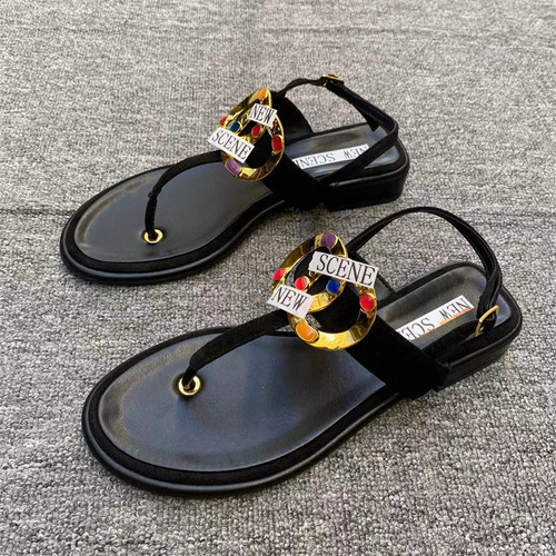 外贸原单春夏季时尚百搭凉鞋