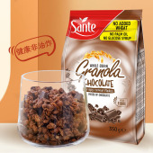 波兰进口三特巧克力干吃燕麦片夏季 冷冲牛奶酸奶冰爽谷物早餐麦片