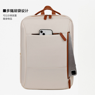 笔记本电脑双肩包女手提15.6寸适用苹果16寸华为14联想y9000p华硕15拯救者y7000戴尔惠普17.3背包 2025新款