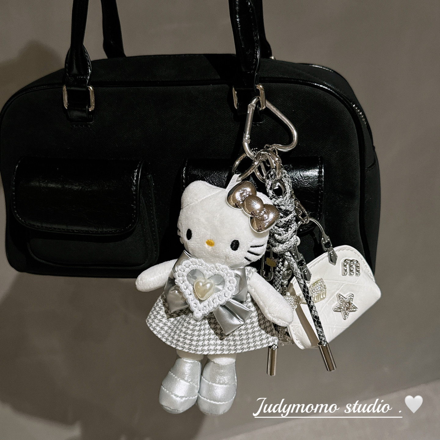 中古白芭蕾卡通可爱少女玩偶包挂