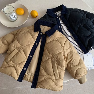 2025冬季儿童轻薄羽绒服男女童