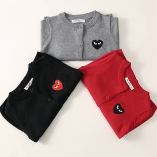 儿童针织开衫外套春秋婴幼儿长袖上衣男女宝宝纯棉衣服新生儿秋装