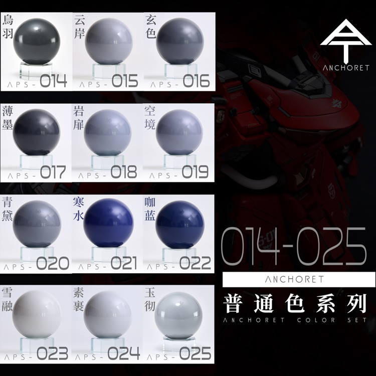 anchoret专用油性系列模型油漆