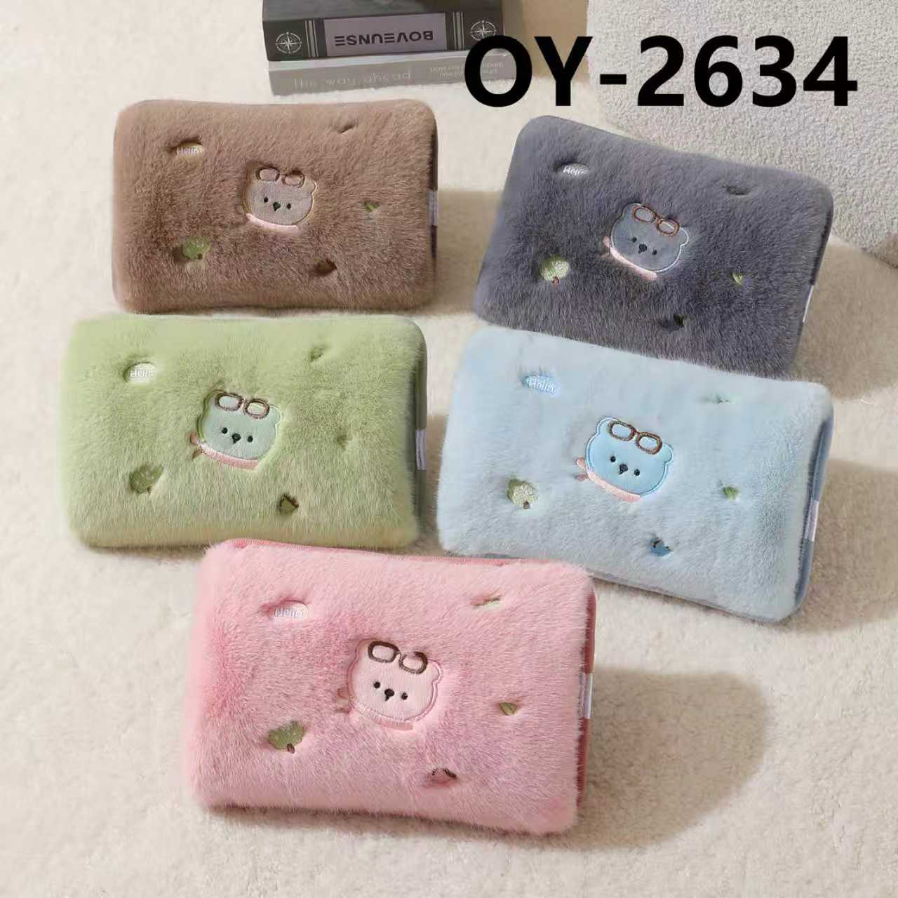 热水袋防爆充电式暖水宝女生毛绒可爱电暖水袋热敷暖肚子腰暖宝宝