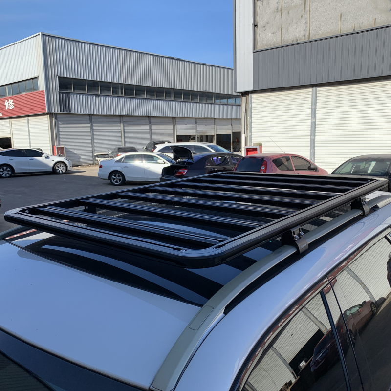 定制免横杆安装车顶拓展平台专车专用铝合金载重车顶行李架框