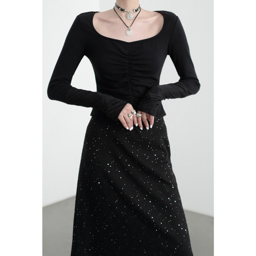 无以幻象螺旋袖打底