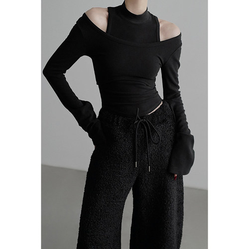 无以幻象两件套长袖打底衫