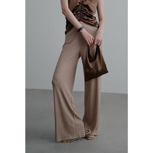 无以幻象U腰直腿裤