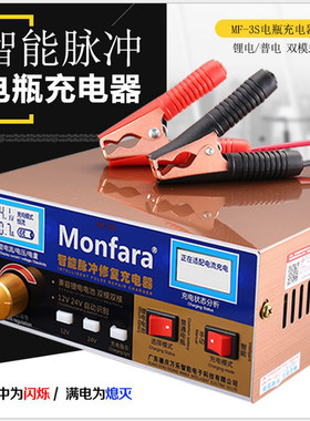 瓦尔塔统一骆驼汽车电瓶充电器