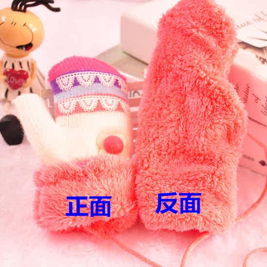 Gants pour fille en de laine - Ref 2150347 Image 3