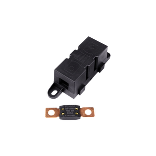 叉栓式汽车保险丝盒座螺栓型大功率熔断器改装房车驻车空调保险片