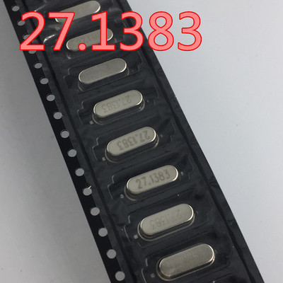 49smd 27.1383mhz贴片晶振2p 49SMD 27.1383M 2脚晶振 贴片