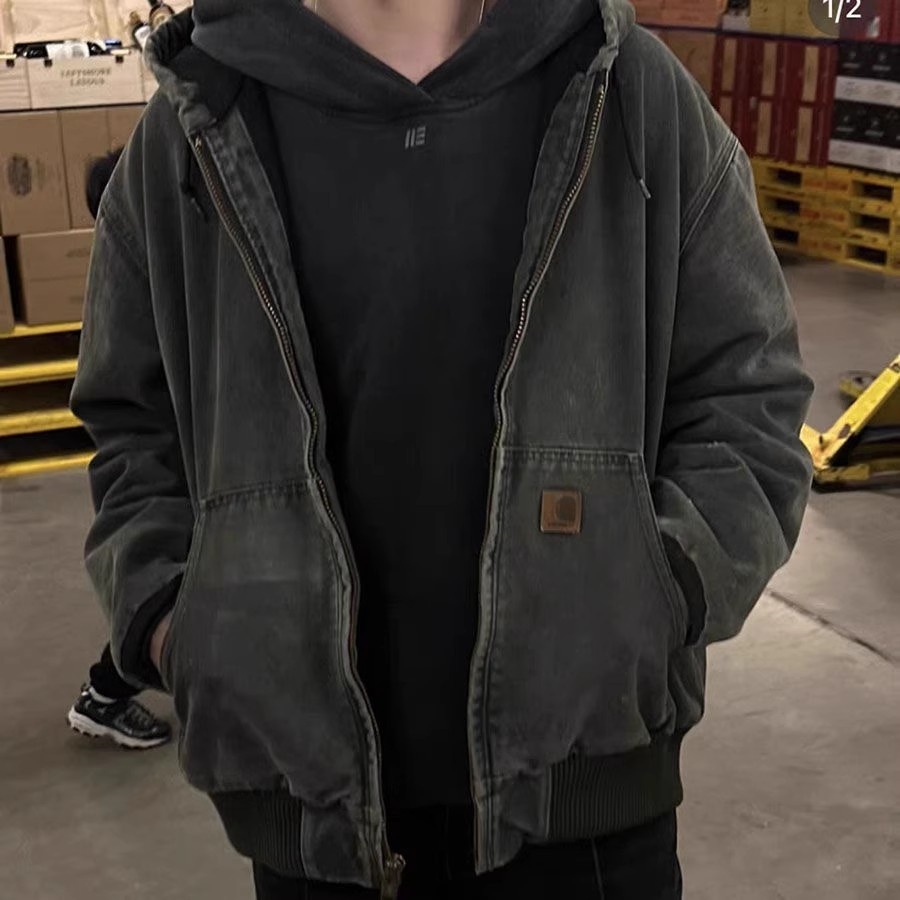 一折专区丨奥莱专场丨品牌清仓丨美式连帽夹克外套 夹棉加厚