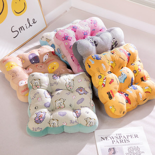 方形纯棉椅子坐垫2026新款办公室久坐座椅屁股垫子实用活动礼品