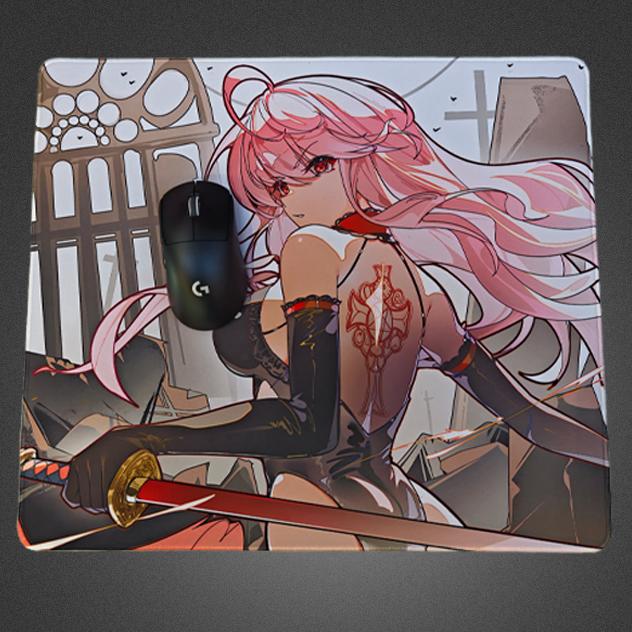 Blz造物部落Blitzkrieg Gaming 路西法防潮防滑二次元电竞鼠标垫