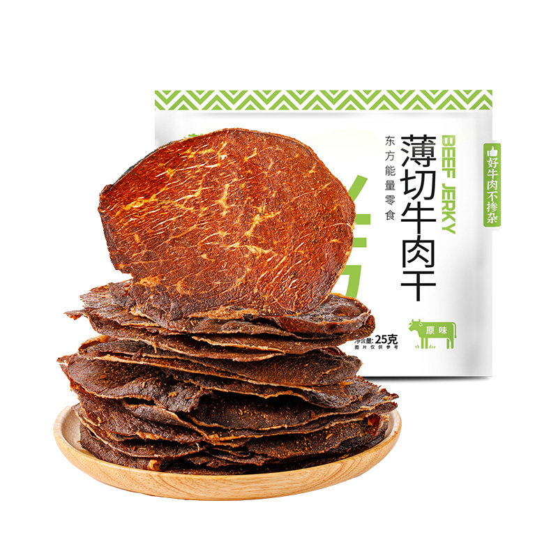 蒙都内蒙古25g牛脆脆风干牛肉脆片薄切牛肉干