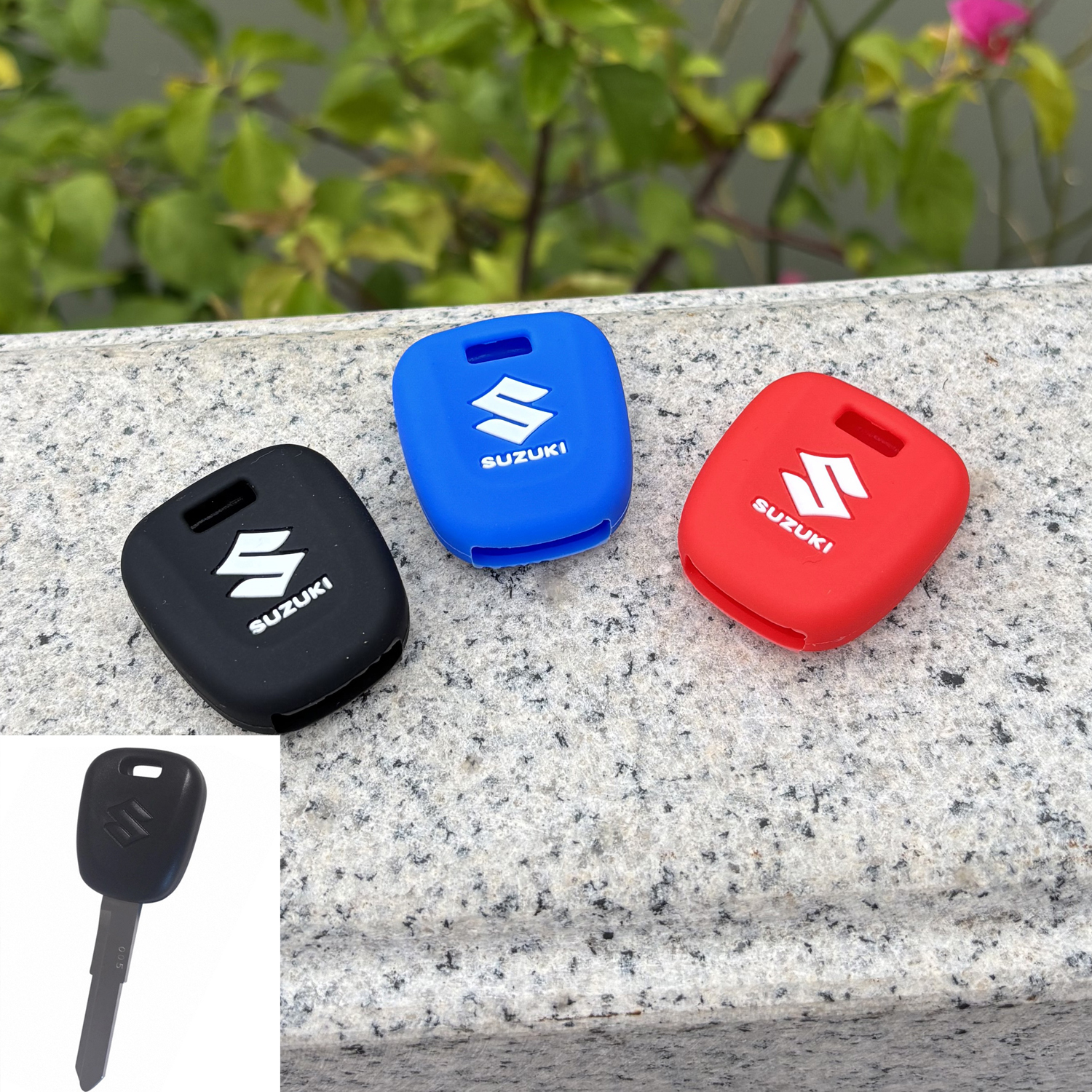 适用于铃木启悦北斗星奥拓雨燕天语SX4无按键保护套直板钥匙包扣