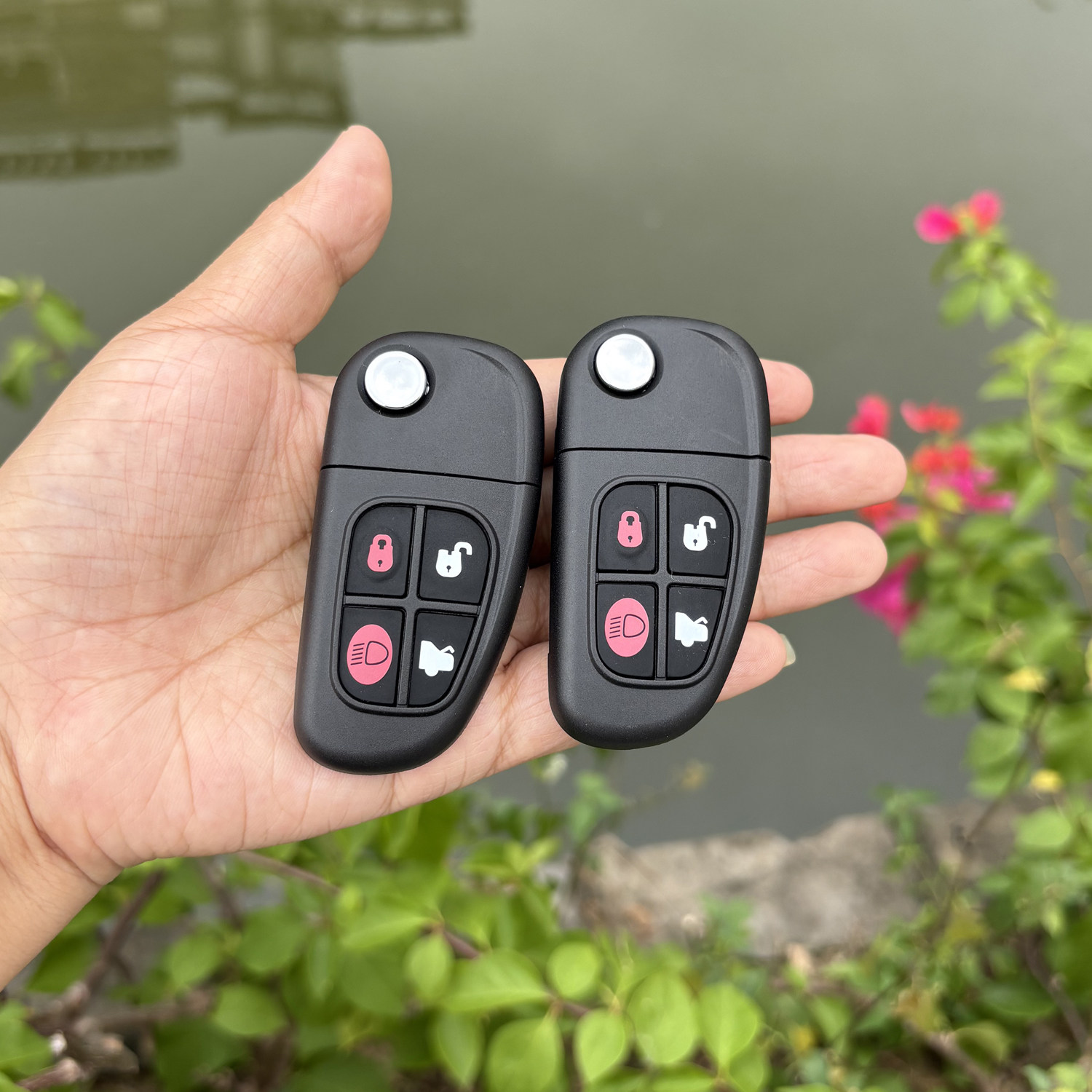 专用新老款捷豹S-Type钥匙壳捷豹XJ汽车折叠钥匙替换外壳高品质XF
