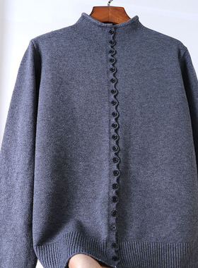 法式老钱风打底衫2025新款今年流行爆款半高领毛衣秋冬女外穿内搭