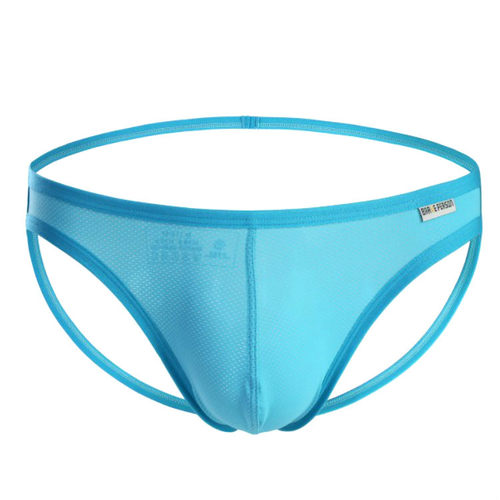 锦纶透气孔性感低腰男士内裤