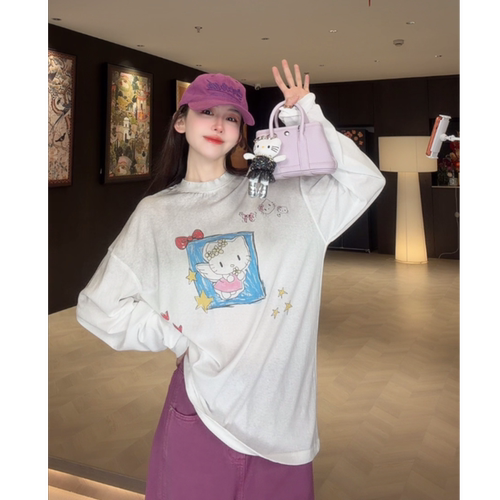 RS FOR ALL Kitty 星星爱心宽松上衣RSZX01