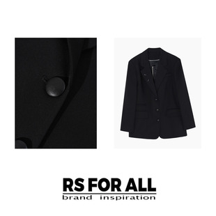 绵羊毛宽松高级感西装 ALL 外套RSQJ2603 FOR