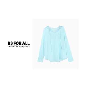 亚麻夏日连帽凉感长袖 ALL 上衣RSJL1353 FOR