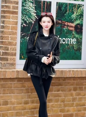 RS FOR ALL  绵羊皮收腰款皮衣外套RSSS5185