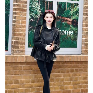 绵羊皮收腰款 ALL 皮衣外套RSSS5185 FOR