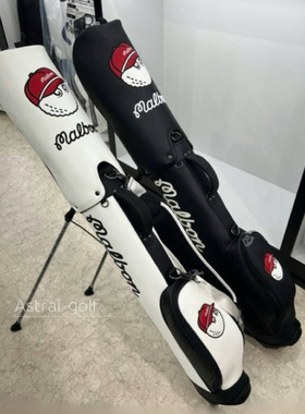 新款malbon高尔夫球包枪包超轻便捷式防水男款女款单肩小型支架包