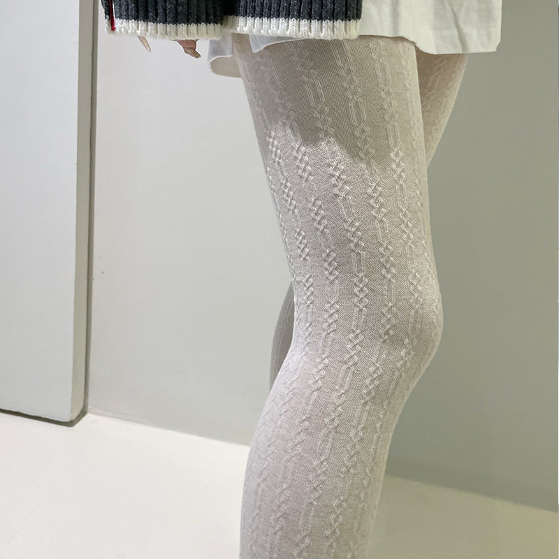 梨鹿美拉德格雷系竖纹麻花链条连裤袜显瘦保暖百搭棉打底袜女秋冬,女士内衣/男士内衣/家居服,连裤袜/打底袜,淘宝优惠券,粉丝福利购,淘宝优惠卷