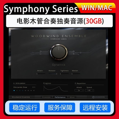 SSWE影视木管合奏独奏音源Symphony Series Woodwind Ensemble