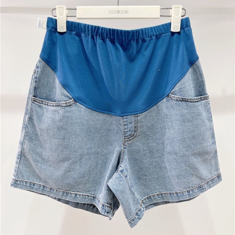 孕之彩夏季薄款孕妇裤百搭宽松可调节纯棉孕妇牛仔短裤,孕妇装/孕产妇用品/营养,孕妇直筒裤,淘宝优惠券,粉丝福利购,淘宝优惠卷