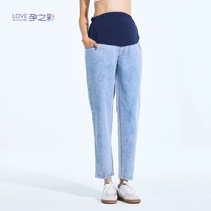 孕之彩春夏薄款孕妇牛仔裤老爹裤宽松时尚哈伦裤孕妇裤,孕妇装/孕产妇用品/营养,孕妇休闲裤,淘宝优惠券,粉丝福利购,淘宝优惠卷