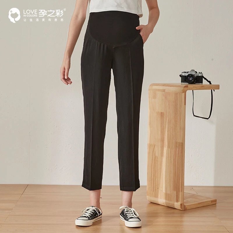 孕之彩春夏新品九分裤开叉西装裤可调节托腹孕妇裤,孕妇装/孕产妇用品/营养,孕妇直筒裤,淘宝优惠券,粉丝福利购,淘宝优惠卷