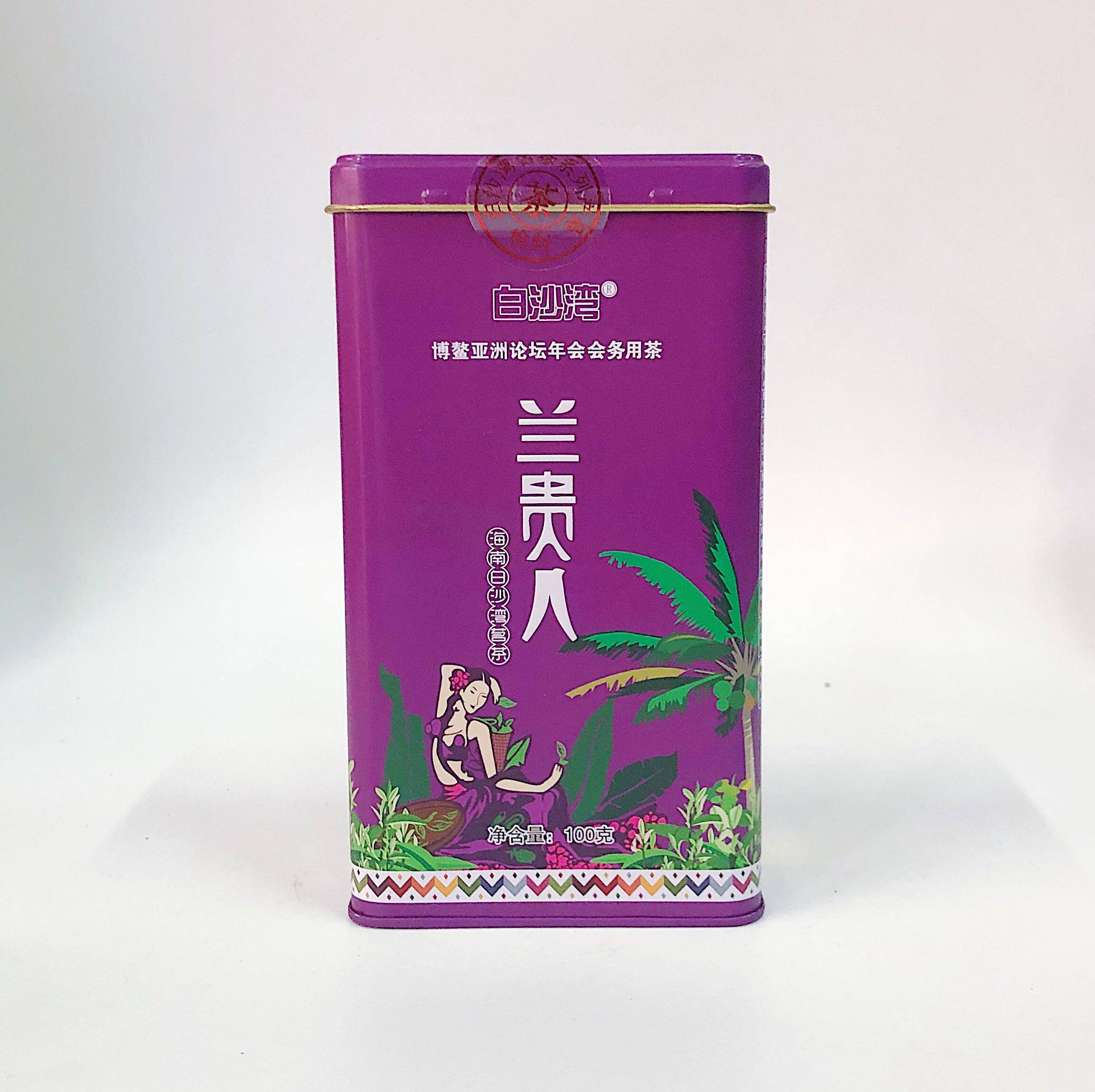 【金山茶行】海南白沙湾铁罐兰贵人苦丁茶秋红茶茶叶