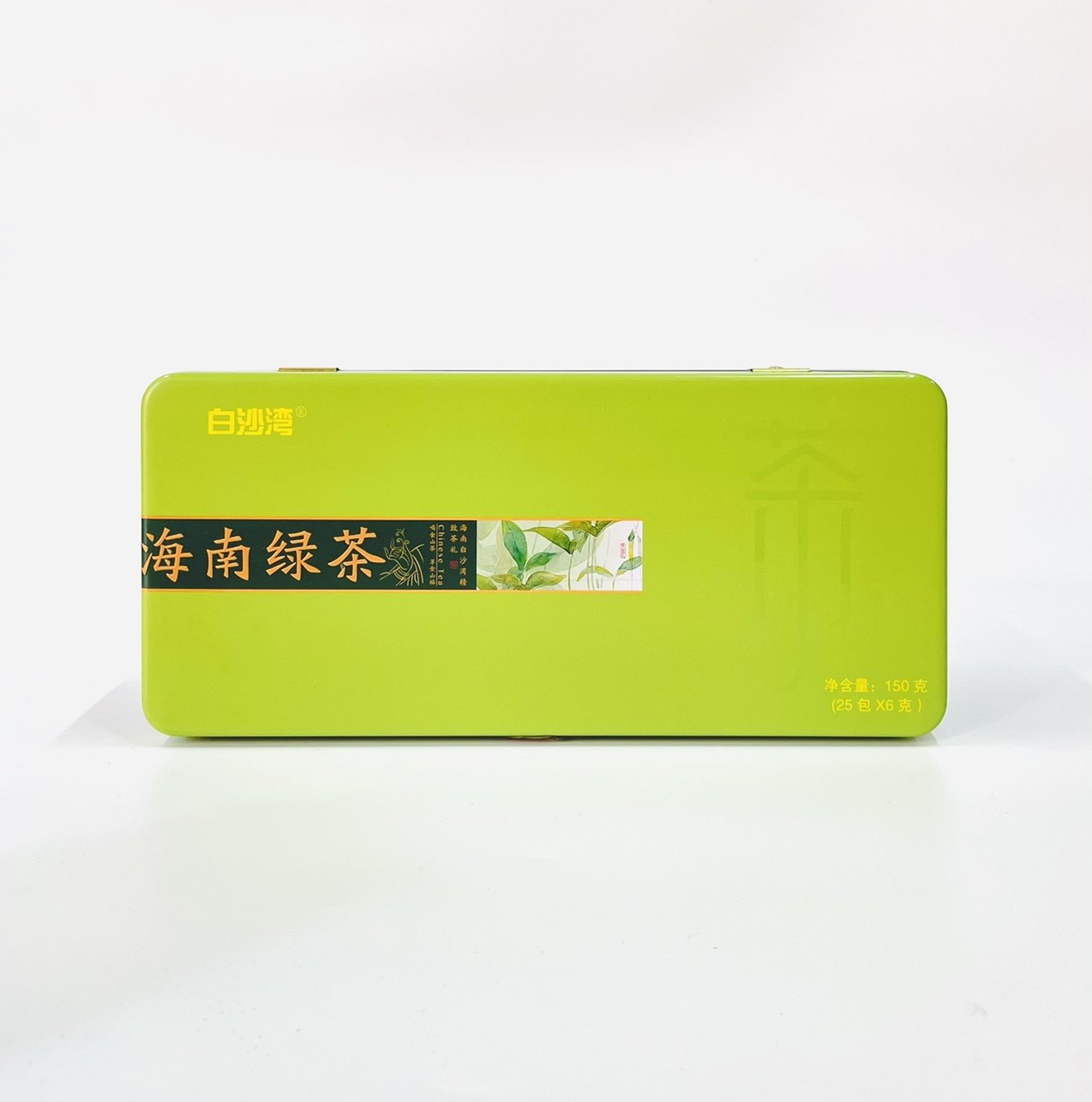 白沙湾海南五指山罐装150g茶叶