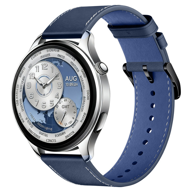 适用小米Watch5手表带S5原装同款真皮华米 华为GT654通用22mm腕带