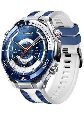 适用华为手表非凡大师2表带WATCH Ultimate2原装同款橡胶硅胶腕带