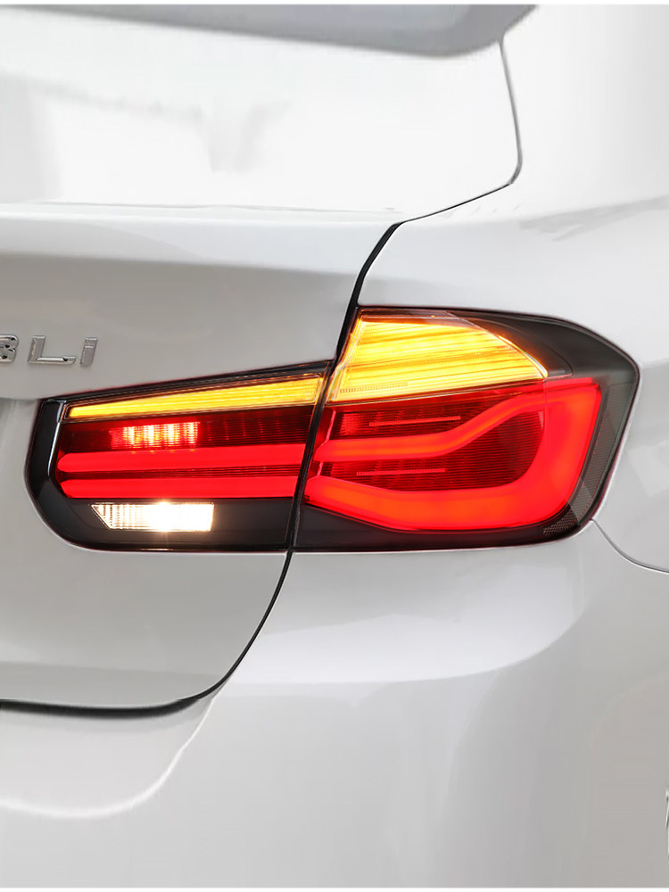 Suitable for 12-18 BMW 3 Series taillight assembly F30F35 modified LED running water steering brake lights