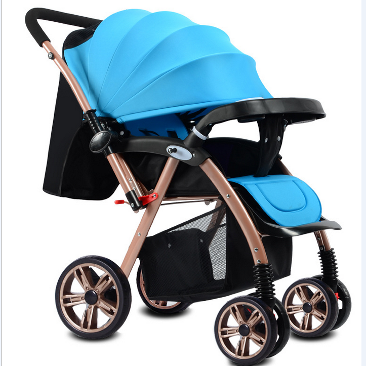 高景观加宽大婴儿童手推车好折叠可坐躺睡小宝宝孩子双向轻便冬夏|msdalam kategori lampin/Xihu/makan/push pelarik, kereta bayi/Walker, empat kereta - dari Buy2taobao.com untuk memberikan perkhidmatan ejen Taobao profesional membeli