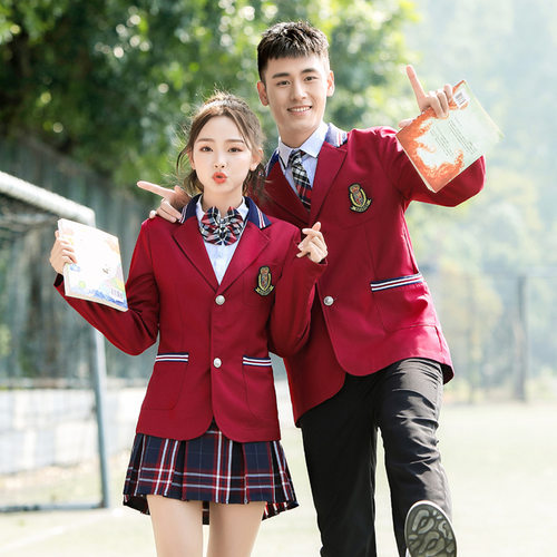 韩国初中校服价格 韩国初中校服图片 星期三