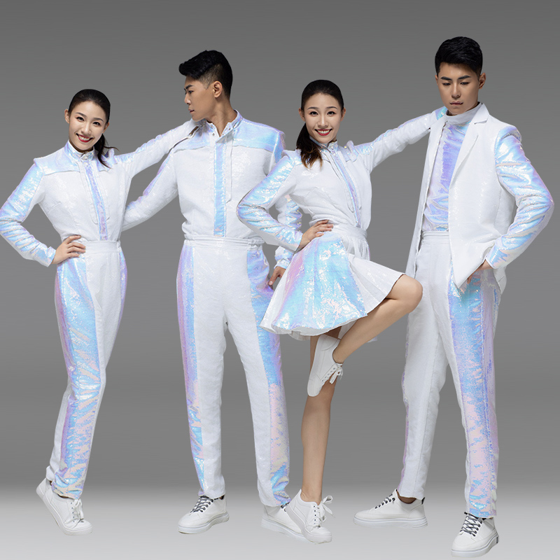 新潮向未來(lái)A款B款現(xiàn)代舞蹈服裝出租舞臺(tái)表演晚會(huì)演出服現(xiàn)代舞租賃