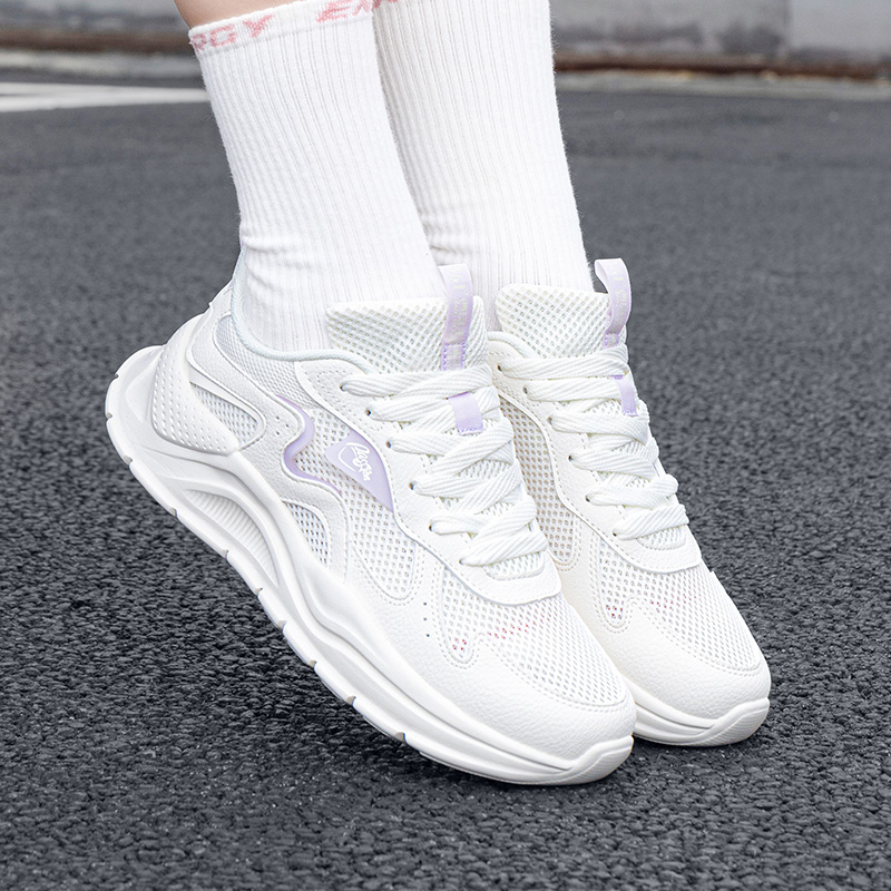 361°女子系带休闲鞋官方正品