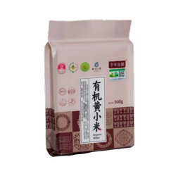 千年谷源敖汉有机黄小米 月子米 黄小米  敖汉小米 新米 500g