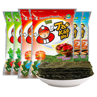 泰国进口老板仔香脆海苔片15gTaoKaeNoi网红袋装 即食紫菜儿童零食